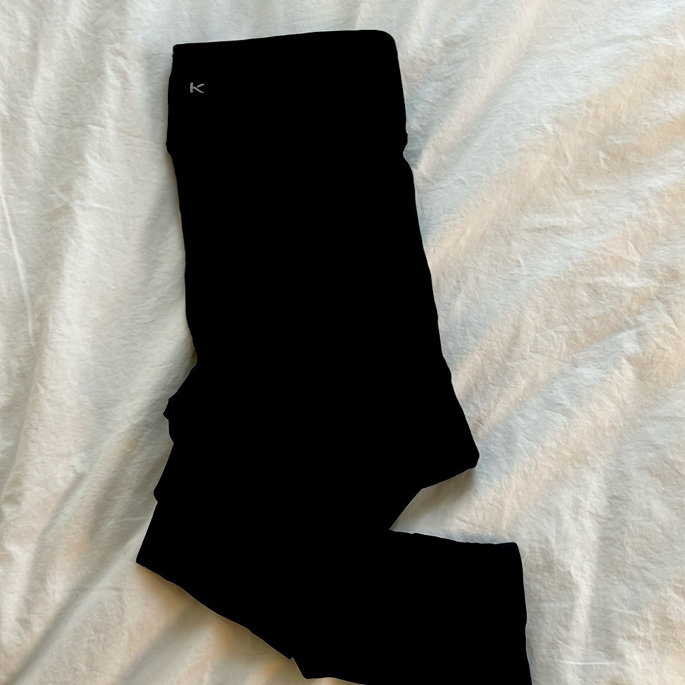 X-SMALL Koral Black Metallic Leggings